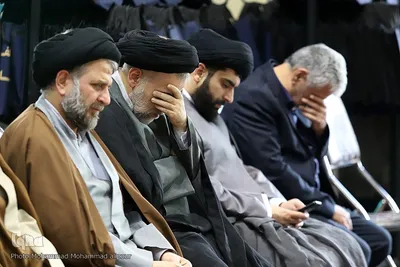 مراسم چهلمین روز ارتحال آیت‌الله سیدعلی شفیعی