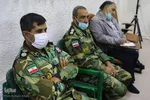 دیدار جمعی از فرماندهان نظامی خراسان جنوبی با حجت‌الاسلام علیرضا عبادی