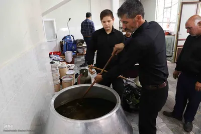 برگزاری مراسم سنتی عزاداری اربعین حسین در روستای خونیق شهرستان اهر