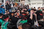 دسته عزاداری سادات چهل اختران در روز یازدهم محرم