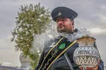 آیین تعویض پرچم گنبد آستان حضرت شاهچراغ (ع)‎‎