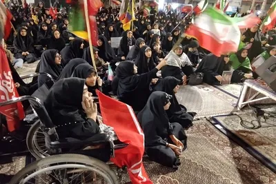 یکصد و چهاردهمین اجتماع مردم انقلابی همزمان با هشتمین شب ماه محرم در بابلسر