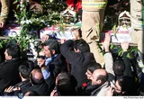 تشییع شهدای آتش‌نشان حادثه پلاسکو
