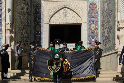 خاکسپاری پیکر مطهر ۶ شهید حمله تروریستی در حرم شاهچراغ(ع)
