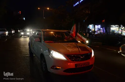 جشن پیروزی ابراهیم رئیسی در انتخابات ریاست جمهوری- تبریز‎‎