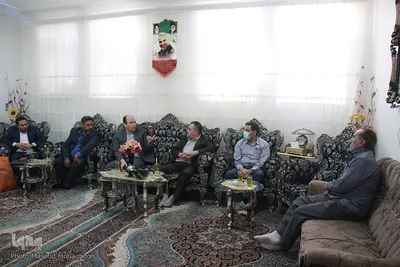 دیدار رئیس و معاونین جهاددانشگاهی استان سمنان با خانواده شهید مدافع حرم‎‎
