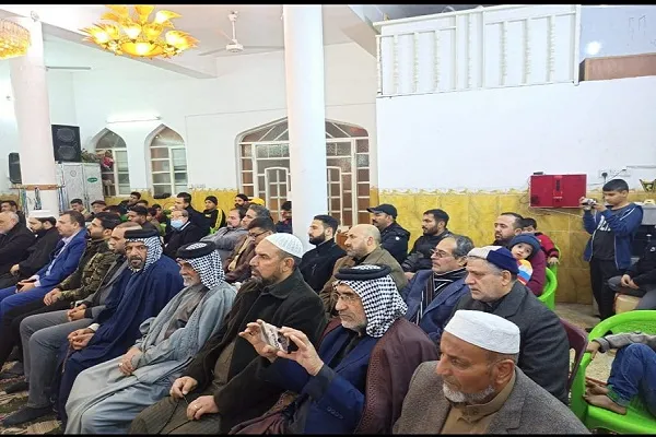 بالصور...محفل قرآني في حسينية الإمام الحجة(ع) في بغداد