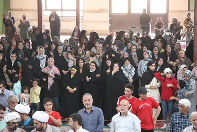 جشن بزرگ غدیر به میزبانی سادات در مصلی بزرگ حضرت ابوالفضل ملایر