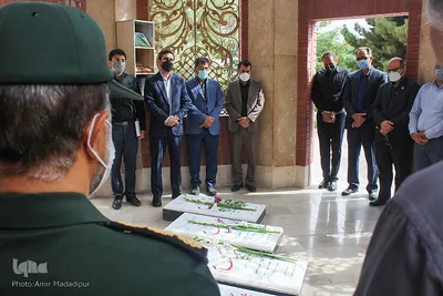 تجدید میثاق جهادگران جهاددانشگاهی خراسان‌جنوبی با شهدا