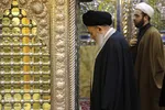 عزاداری‌ شب شهادت‌ امام‌ رضا(ع) در حرم مطهر شاهچراغ (ع)‎