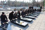 گرامیداشت روز پدر در جوار مزار شهدای ارومیه‎