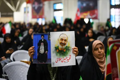 آیین گرامیداشت نخستین سالگرد شهادت سردار حسین سلامی در اصفهان