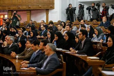 نشست خبری علی لاریجانی، رئیس مجلس شورای اسلامی