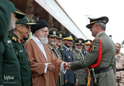 مراسم دانش‌آموختگی دانشجویان دانشگاه‌های افسری ارتش