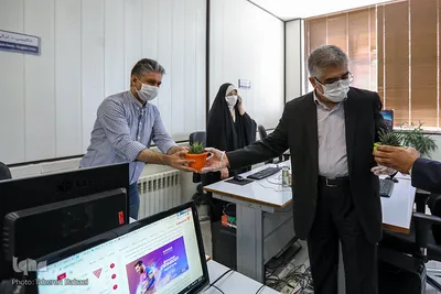 بازدید و تقدیر رئیس جهاد دانشگاهی از خبرنگاران ایکنا