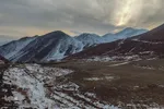 طبیعت زمستانی شهمیرزاد در آخرین روزهای پاییز