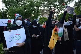 تبریز حامی فلسطین‎