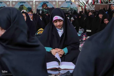 مراسم دعای عرفه در گلزارشهدای وادی رحمت تبریز‎