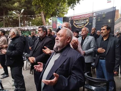 عزاداری سومین روز شهادت حضرت امام حسین (ع) در اهر