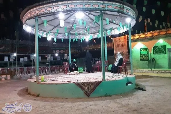 سومین شب از برگزاری چهاردهمین سوگوار تعزیه «غریب» شهرستان نور