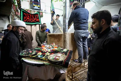 دم گذاری سمنو به مدت 3 ساعت تا اذان صبح 