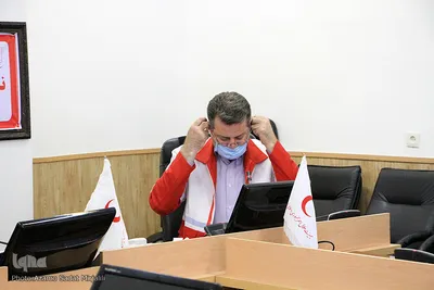 نشست شورای معاونان جمعیت هلال احمر استان با استاندار یزد