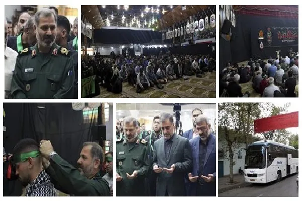 برگزاری آئین بدرقه خادمان و زائران اربعین در مازندران + عکس