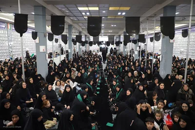 مجلس روضه حضرت اباعبدالله الحسین علیه‌السلام در فرهنگسرای بزرگ الغدیر تبریز