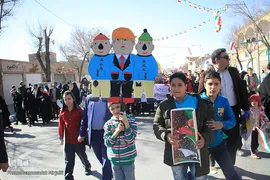 راهپیمایی یوم الله ۲۲ بهمن در یزد
