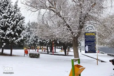 بارش نخستین برف زمستانی در ارومیه‎‎
