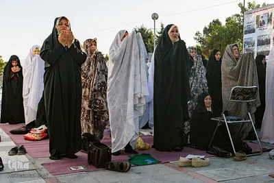 نماز عید قربان آستان مقدس امام زاده محمد

