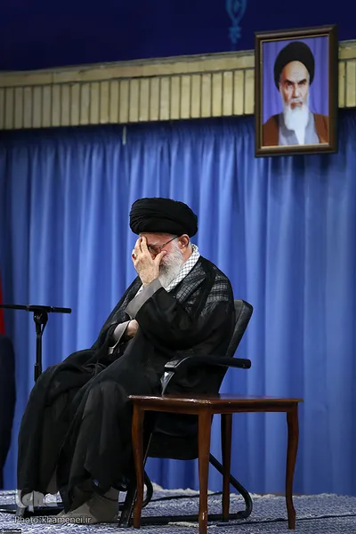 دیدار خانواده‌های شهدای منا با رهبر معظم انقلاب