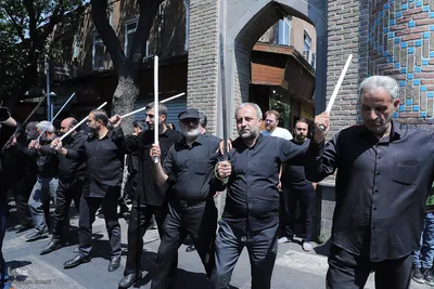 اجتماع مردم تبریز در خونخواهی رهبر شهید