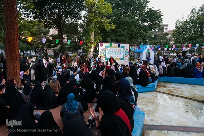 آذین‎بندی و جشن شب نیمه شعبان
