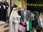 جشن پیوند زوج‌های جان‌فدا در اجتماعات مردمی اصفهان