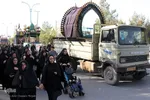 آیین پیاده‌روی جاماندگان اربعین حسینی در یزد