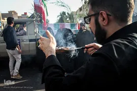 تشییع پیکر‌های ۹ شهید گمنام/ اهواز