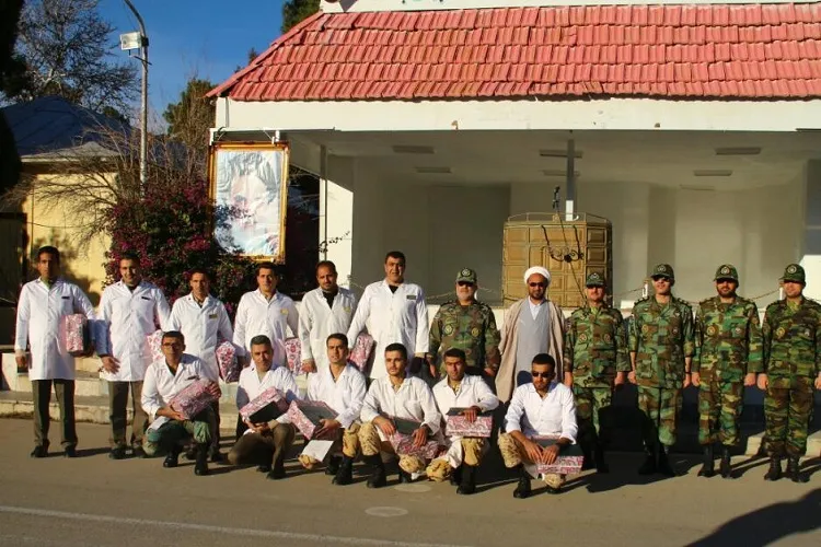 پرستاران تیپ ۳۷ زرهی شیراز تجلیل شدند