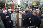 اجتماع مردم ساری در سوگ رهبر شهید خود، امام خامنه‌ای (ره)