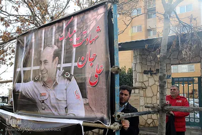 همدردی مردم با خانواده فرمانده شهید آتش نشان «علی امینی»
