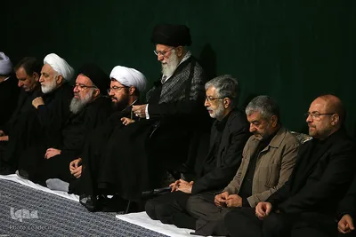 مراسم عزاداری شام غریبان در حسینیه امام خمینی(ره)