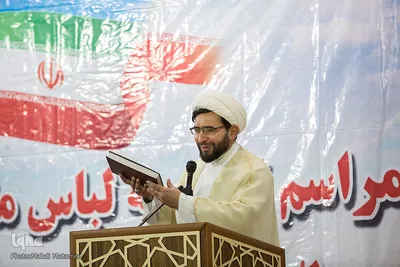 عمامه گذاری جمعی از طلاب استان قزوین
