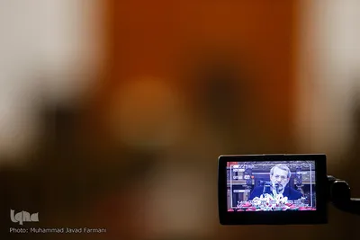 نشست خبری علی لاریجانی، رئیس مجلس شورای اسلامی