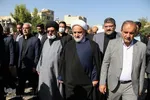 تشیع پیکر شهدای حادثه تروریستی شاهچراغ