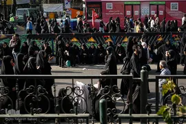 راهپیمایی جاماندگان اربعین حسینی در تهران
