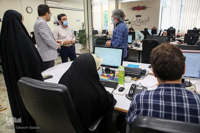 بازدید معاون هنری حوزه هنری کشور از ایکنا