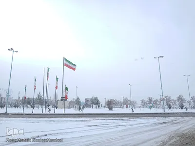 اهر سفیدپوش شد