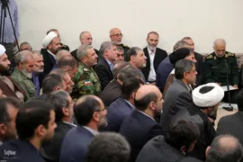 دیدار دست اندرکاران کنگره بزرگداشت ۹ هزار و ۸۰۰ شهید استان کرمانشاه با رهبر معظم انقلاب