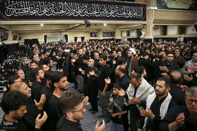 مراسم عزاداری شب هشتم محرم ۱۴۴۷ در حسینیه امام خمینی