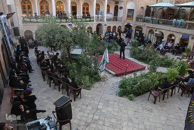 برگزاری مراسم تعزیه خوانی در بجنورد
